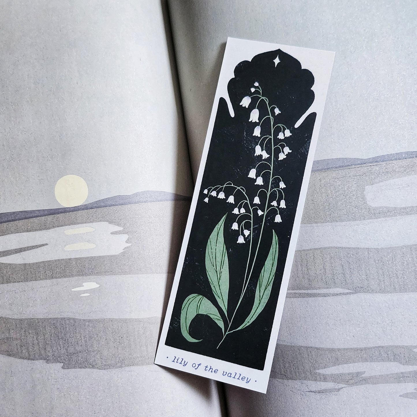 Botanical Lily of the Valley Bookmark