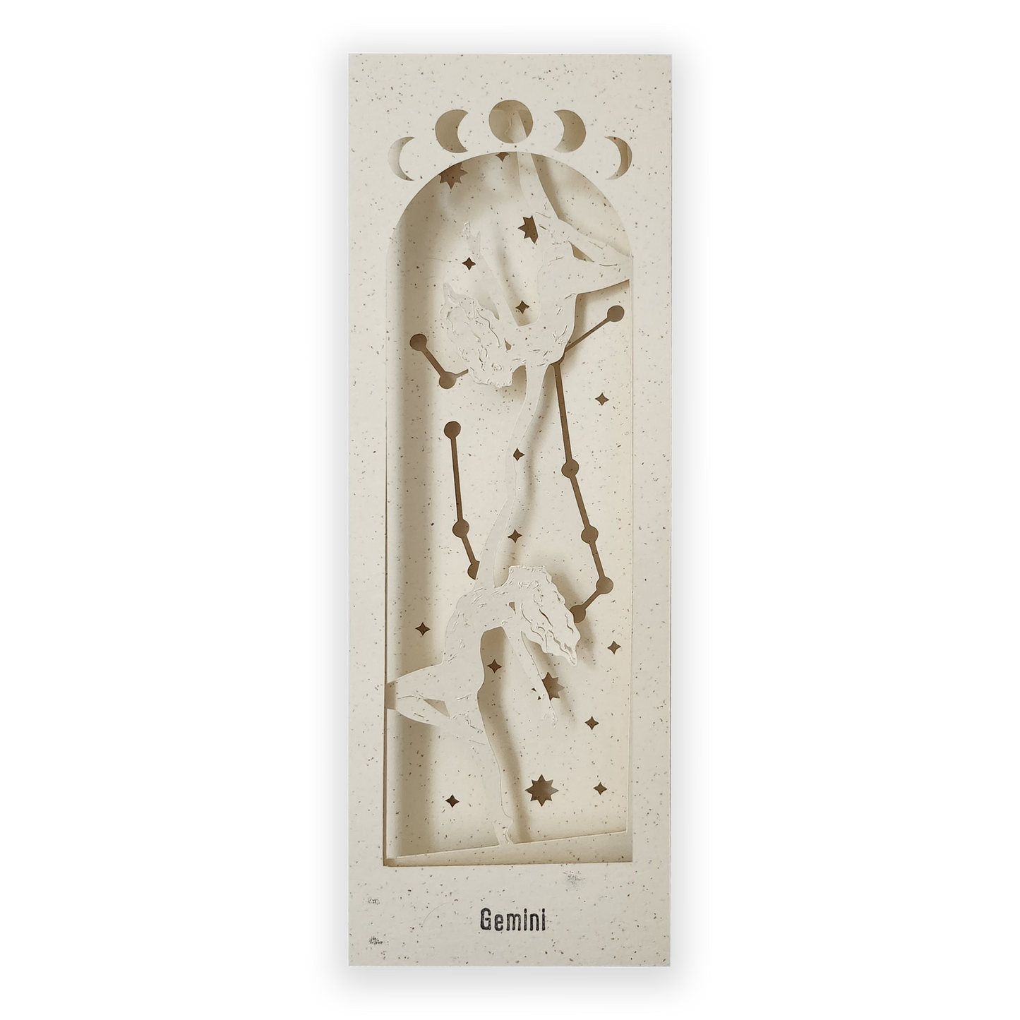 Gemini zodiac 3D Bookmark