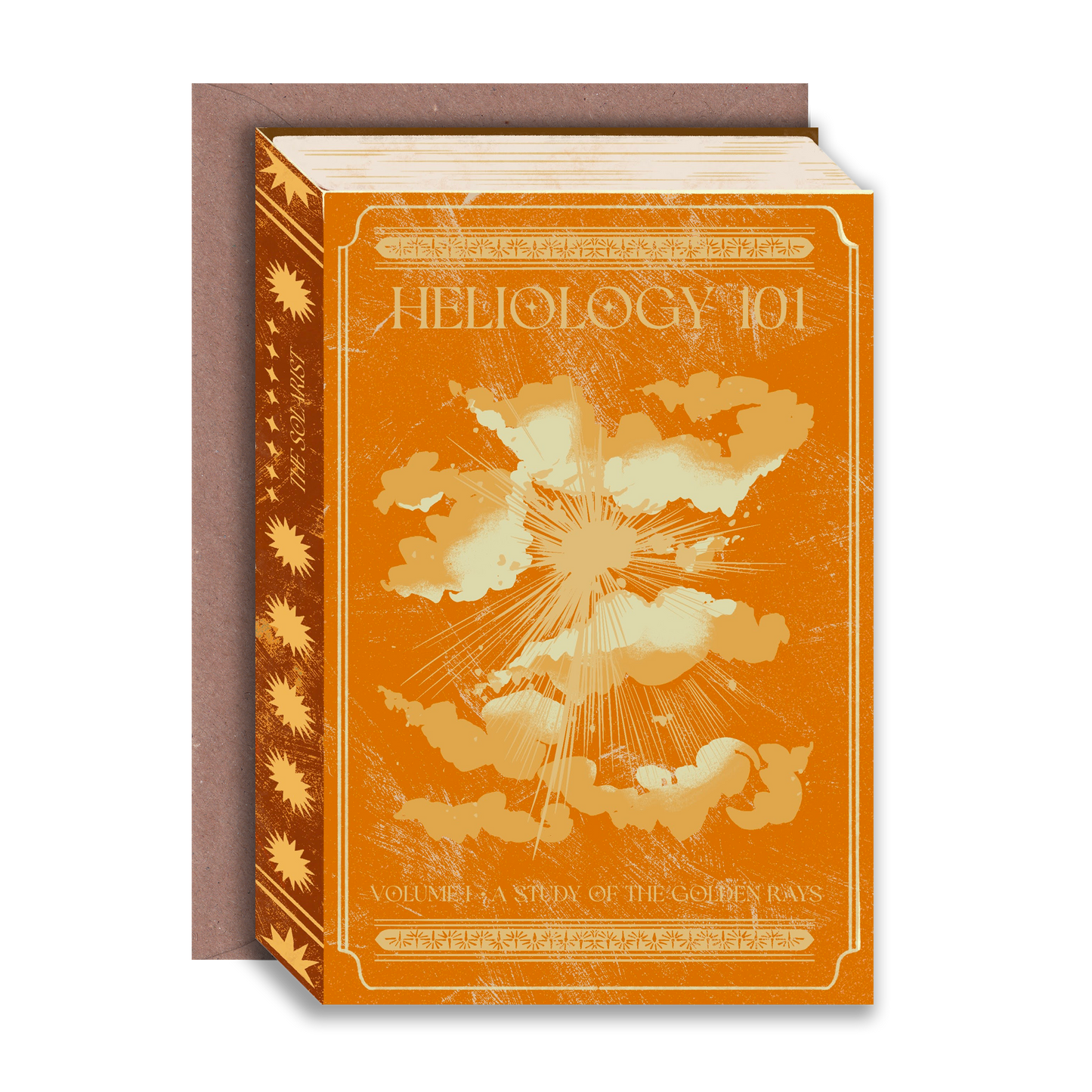 Heliology 101 Foiled Book card