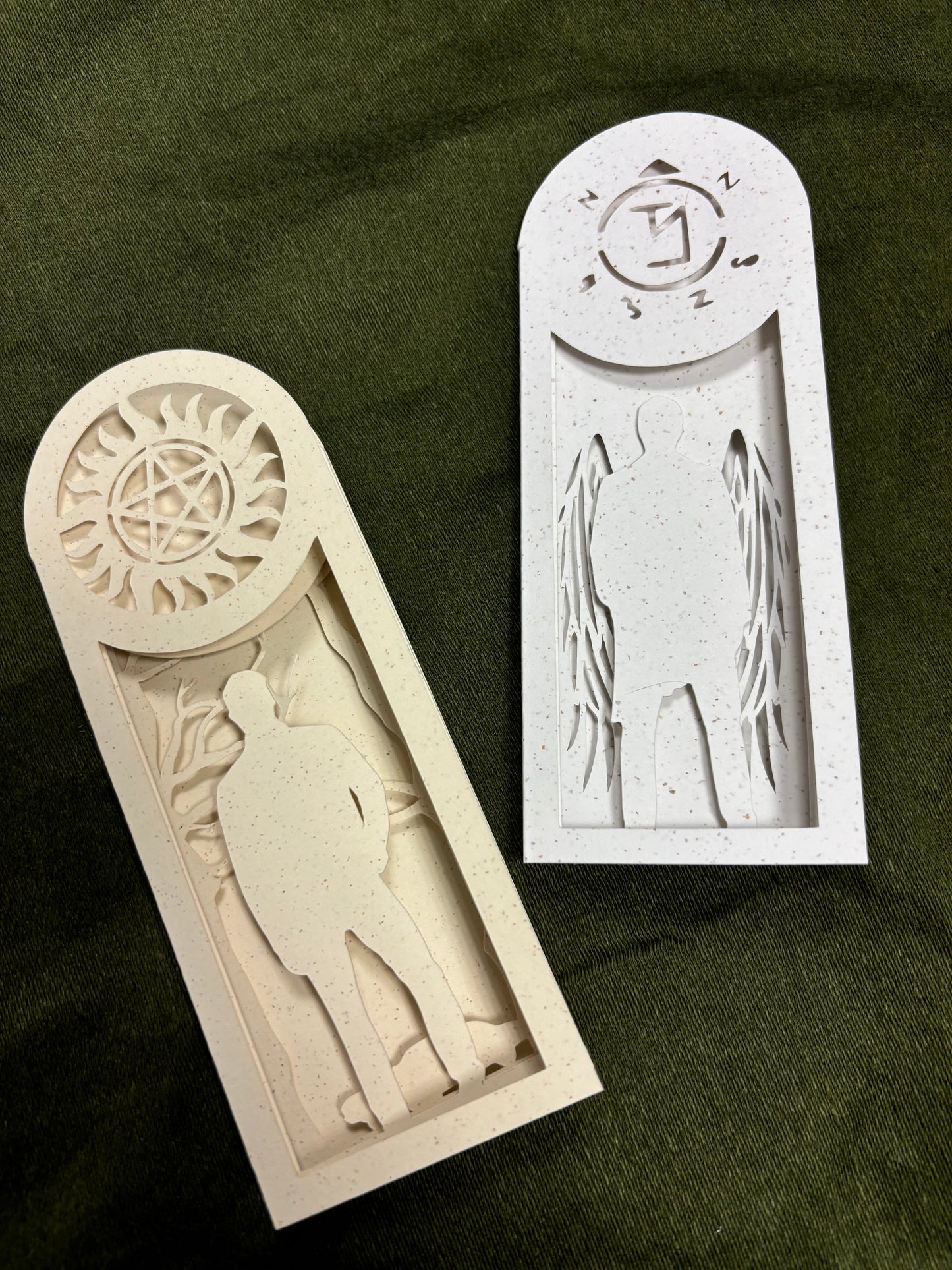 Supernatural Inspired Bookmarks (Seconds)