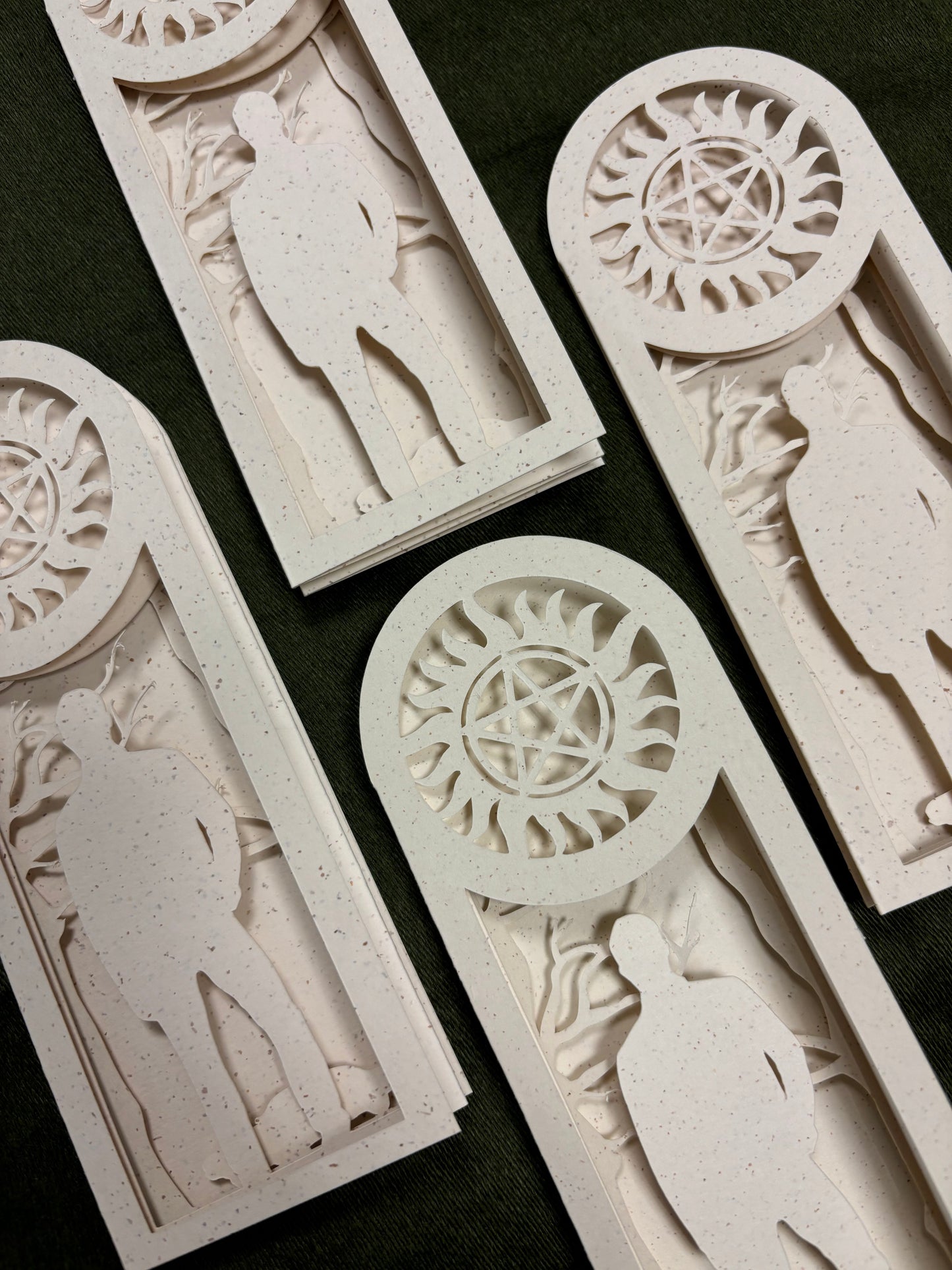 Supernatural Inspired Bookmarks (Seconds)