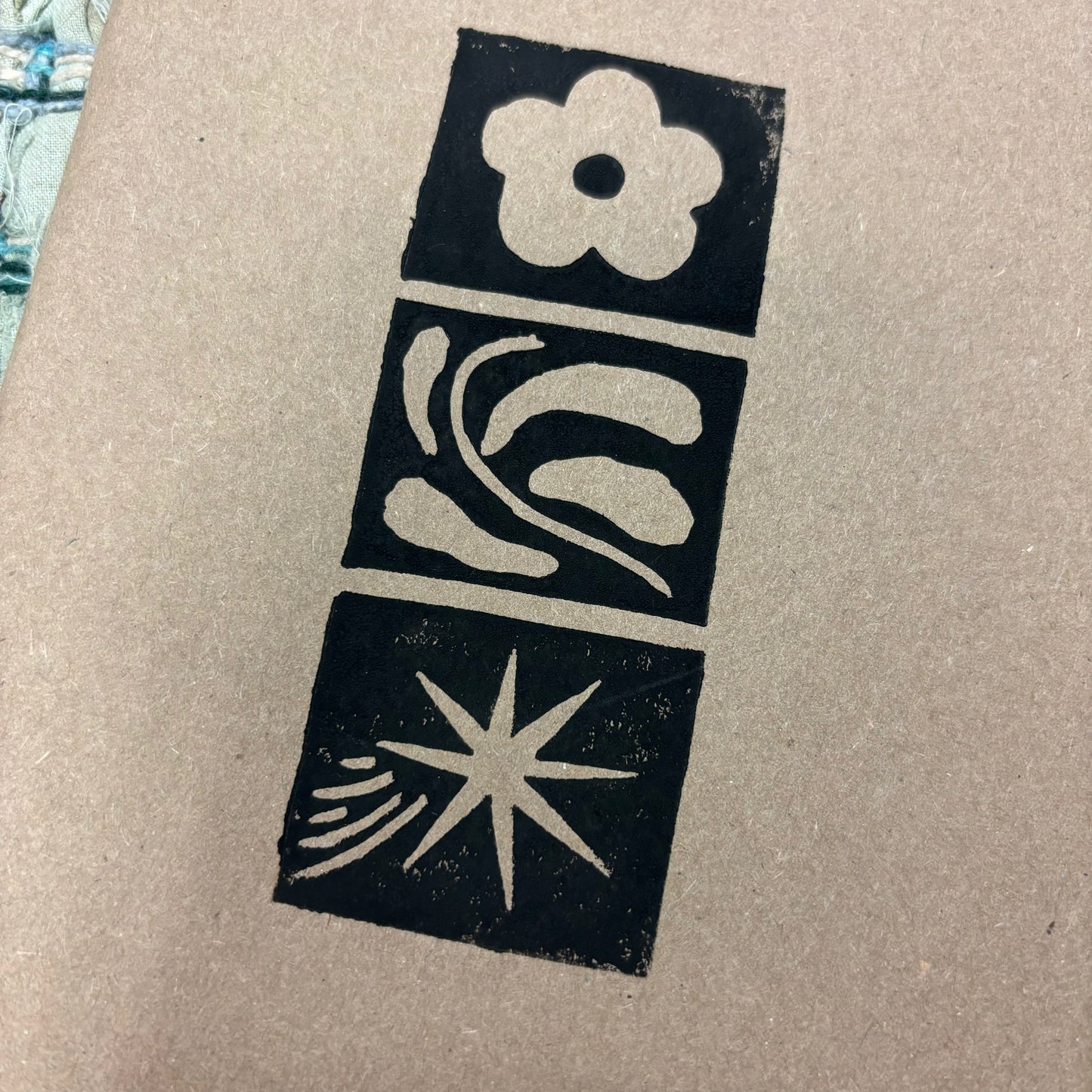 Nature Handprinted Notebook