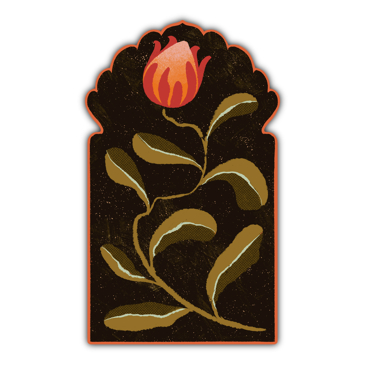 Rose Arch Sticker