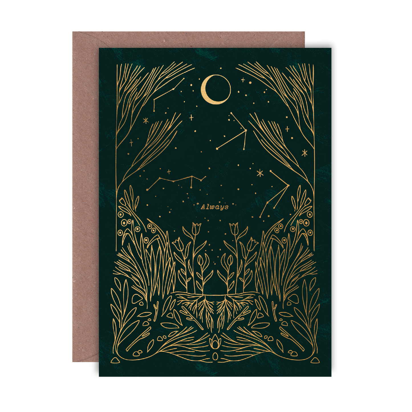 Always Gold Foiled Greeting Card