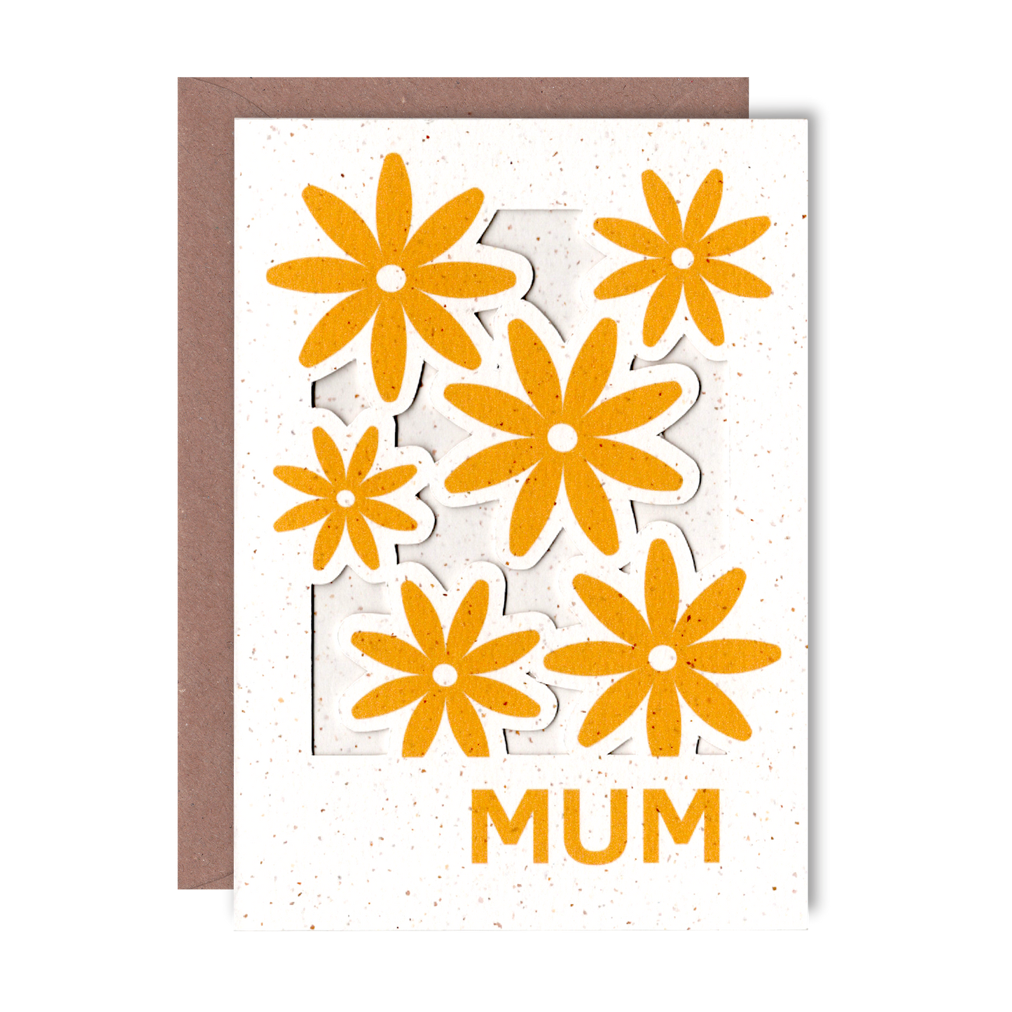 Mum - Paper Cut Greeting Card