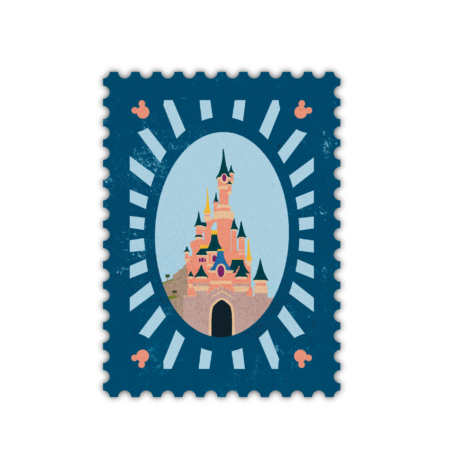 Disneyland Paris Inspired Sticker