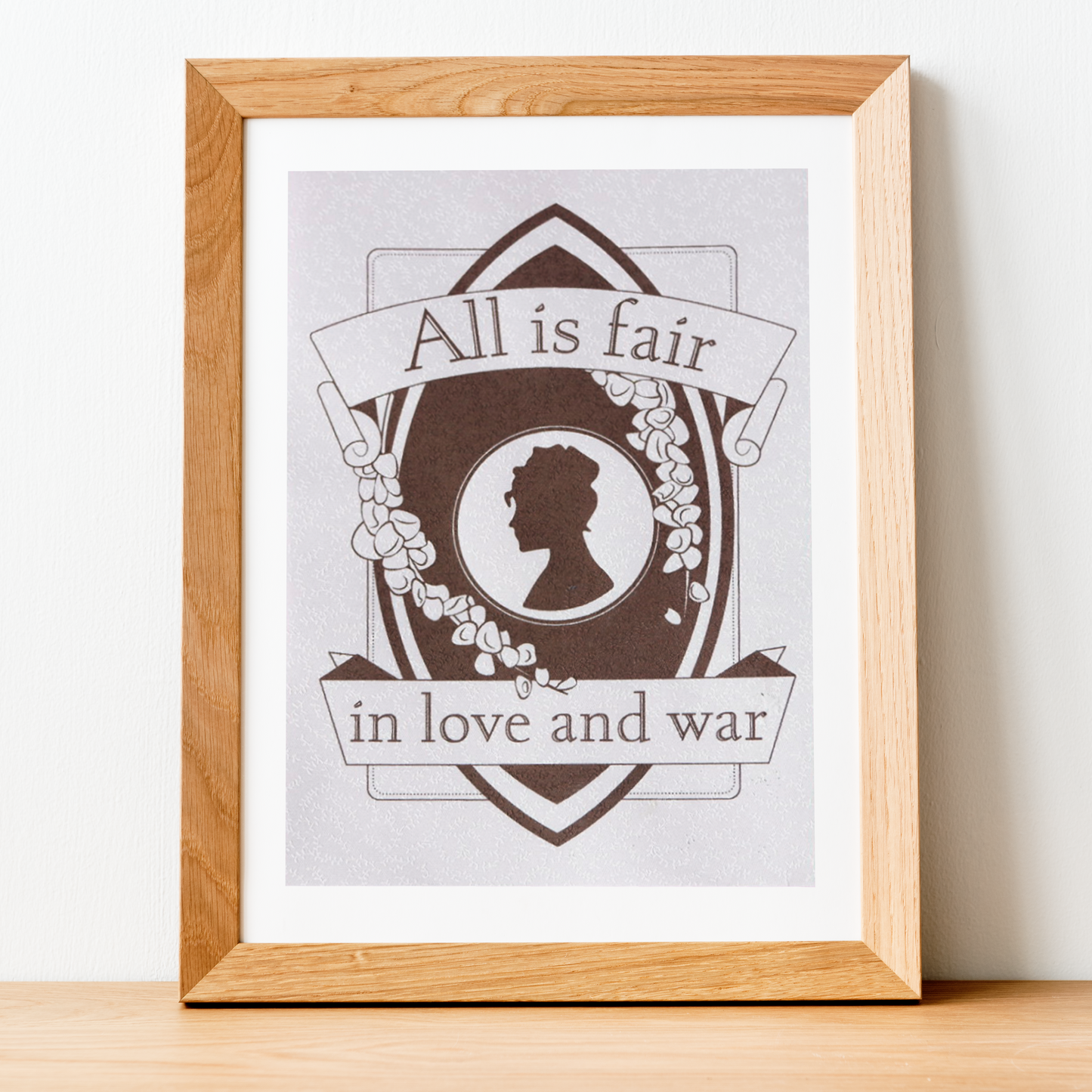 Bridgerton Inspired Print