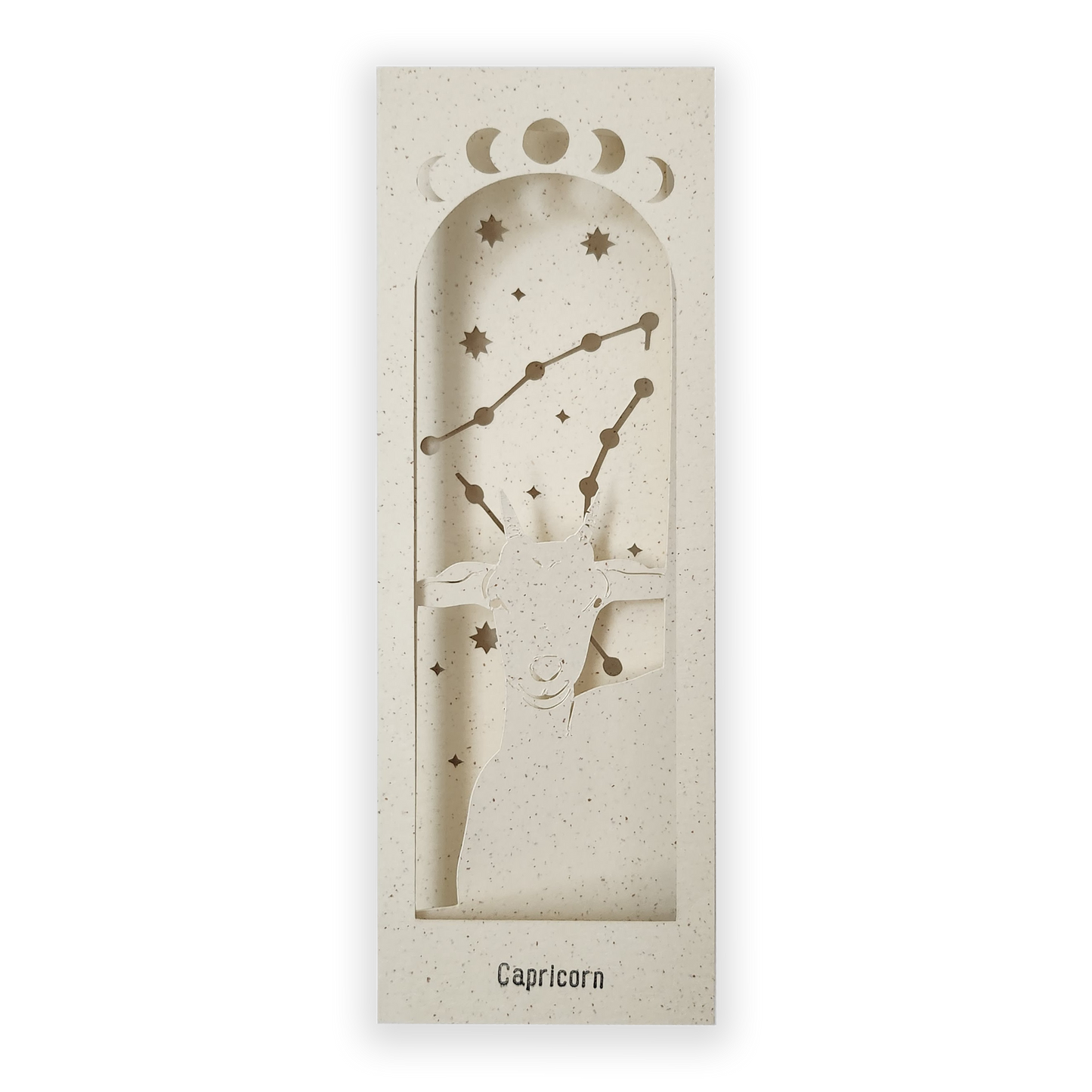 Capricorn zodiac 3D Bookmark