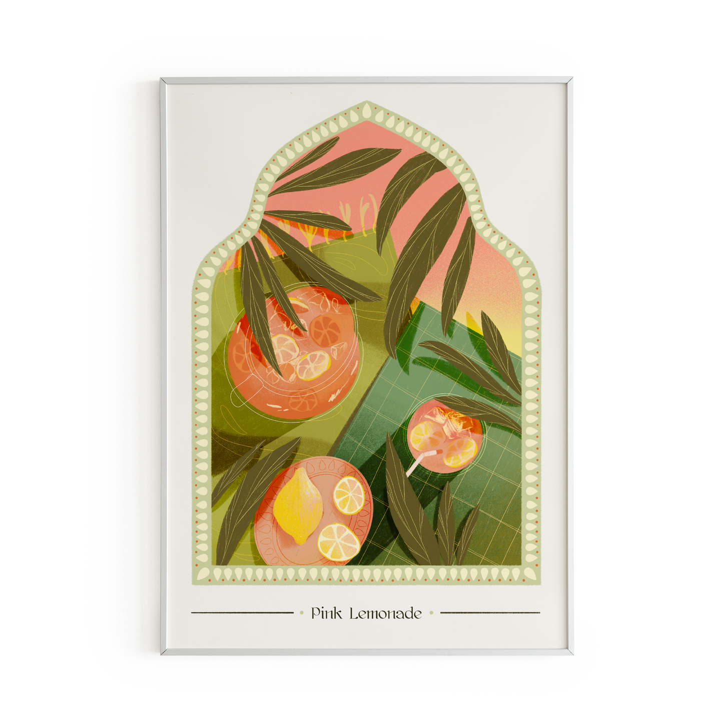 Pink Lemonade A4 Poster