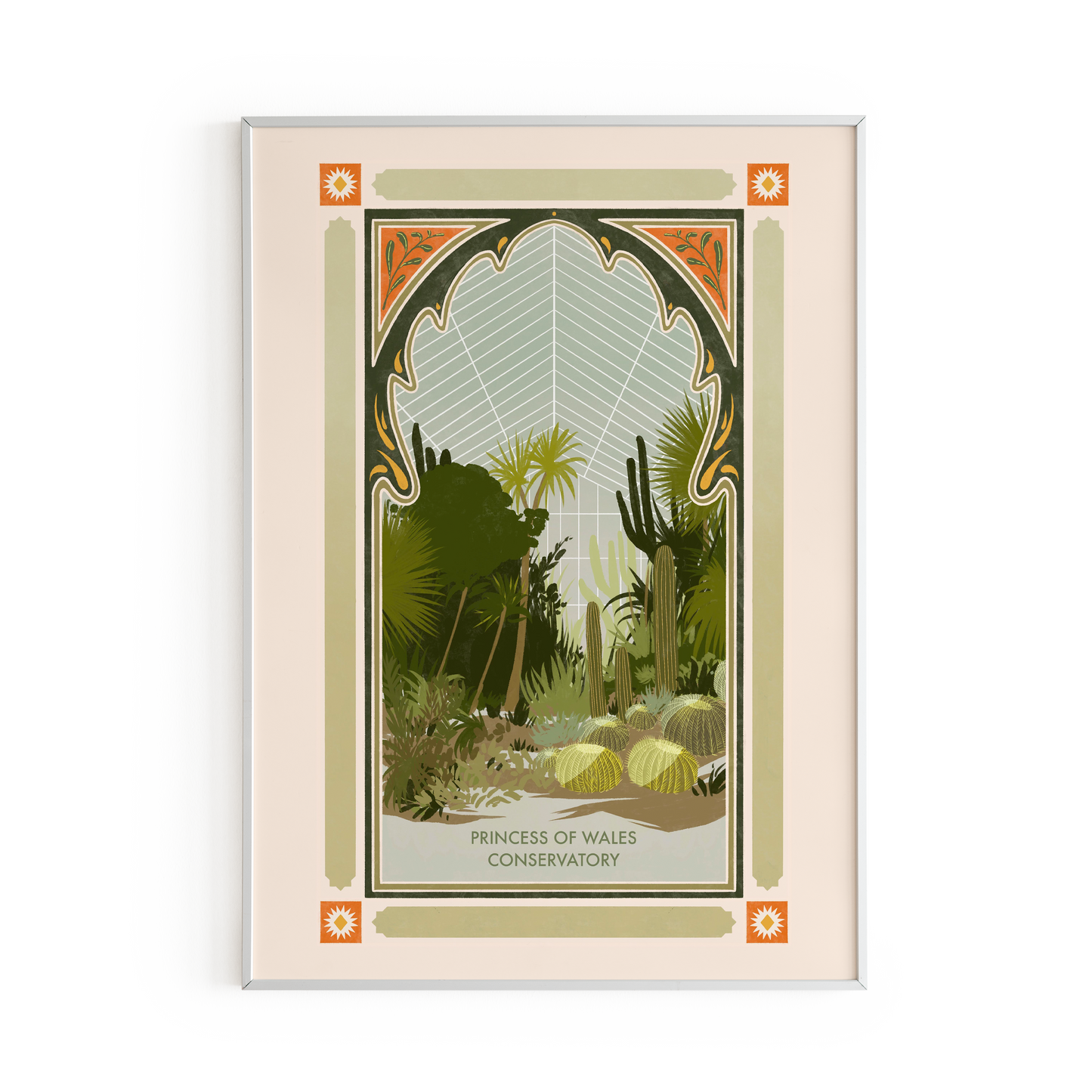 Princess of Wales Conservatory - Kew Gardens Poster