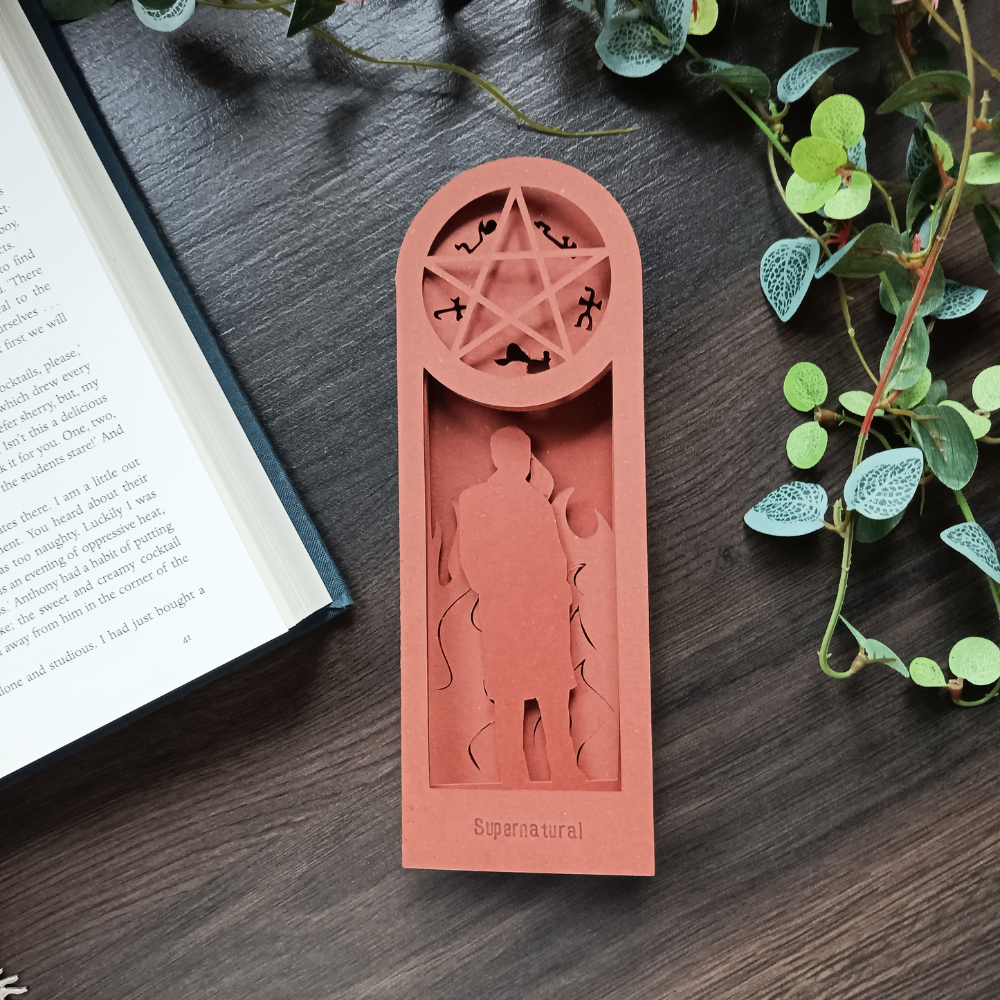 Supernatural Crowley 3D Bookmark