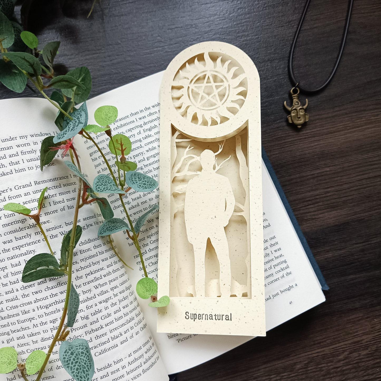 Supernatural Dean Winchester 3D Bookmark