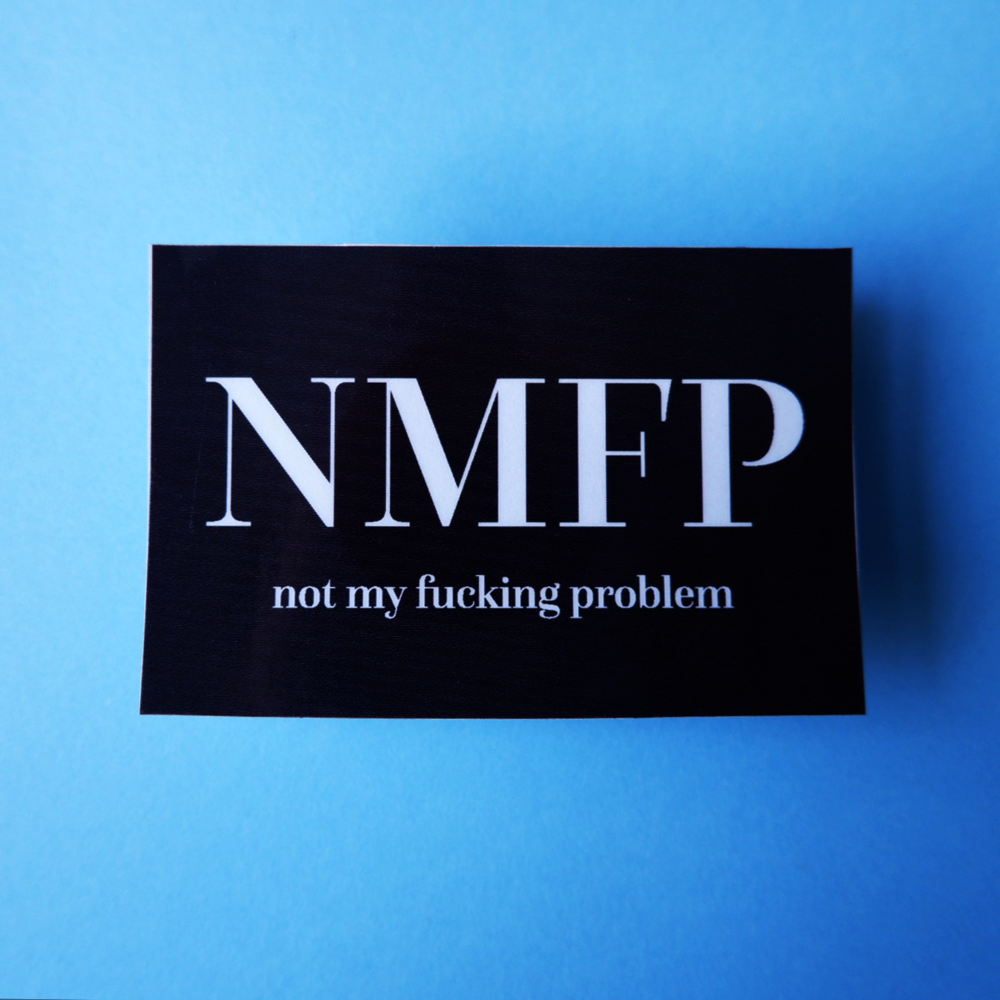 NMFP Transparent Sticker