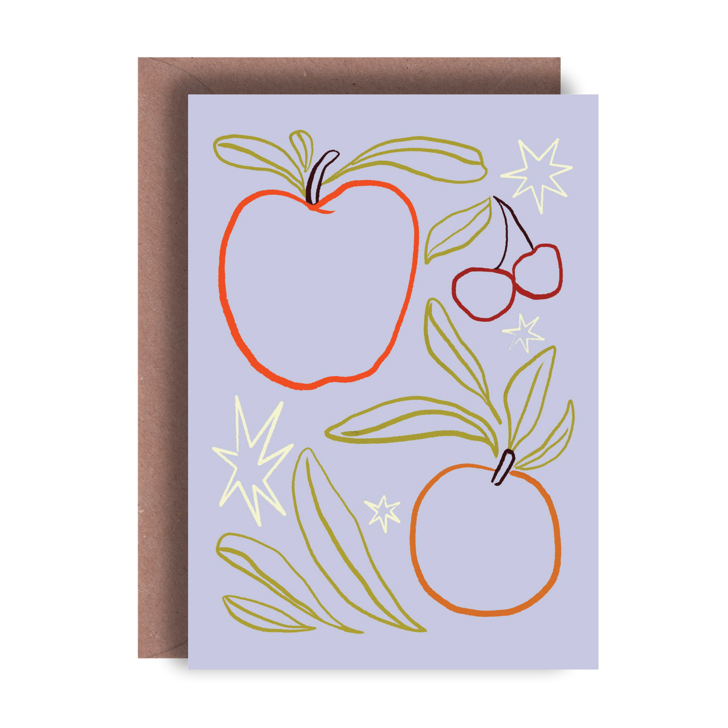 Fruit Illustration Greeting Card