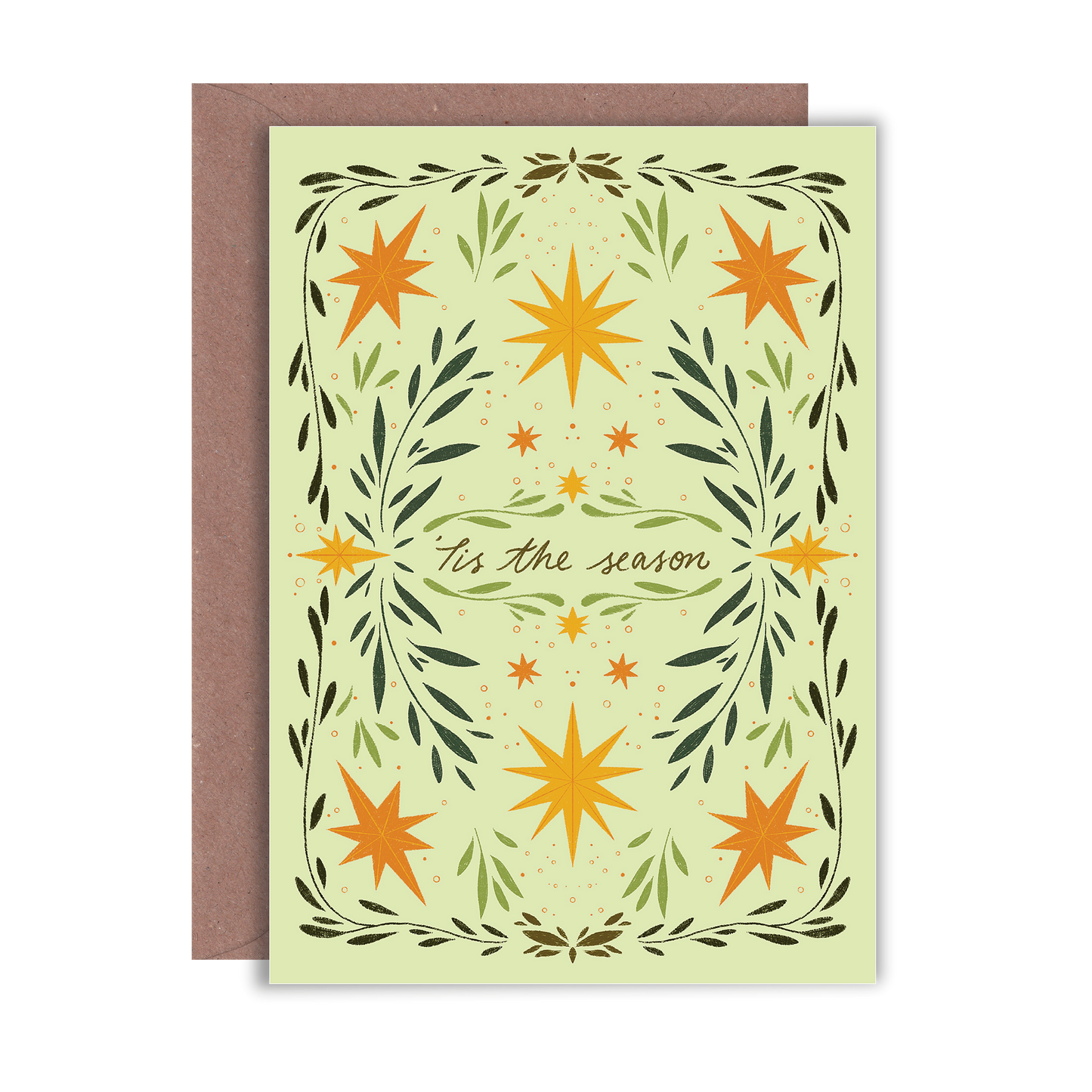 Tis' The Season Christmas Greeting Card