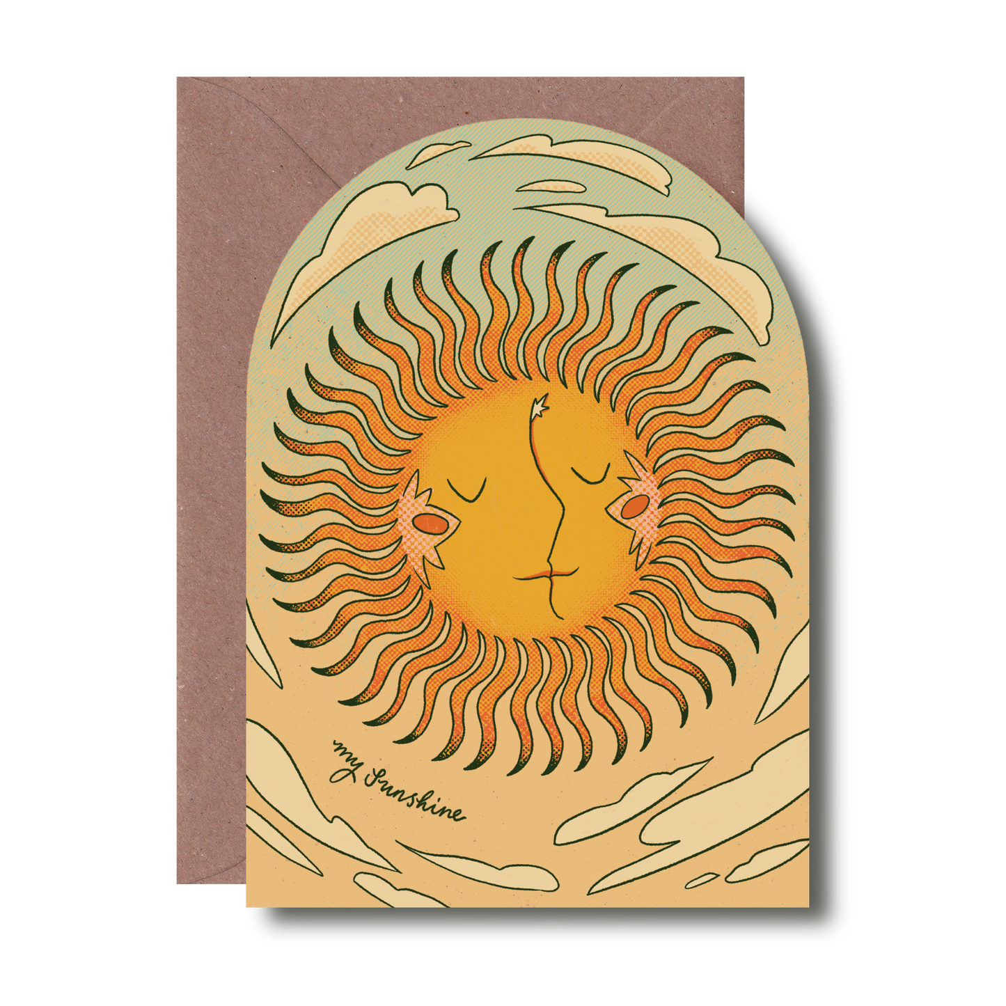 My Sunshine Valentine's Card