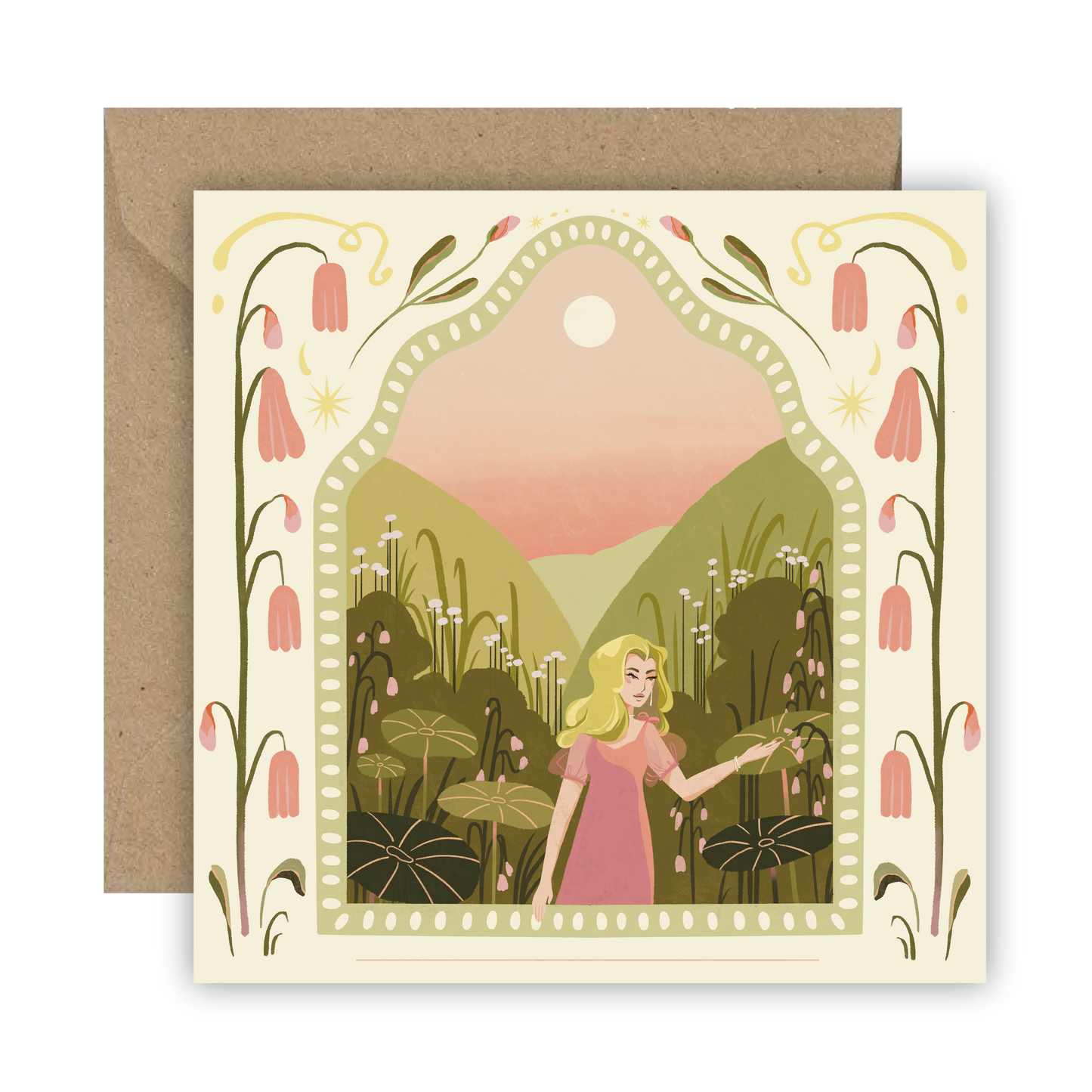 Pink Skies Card