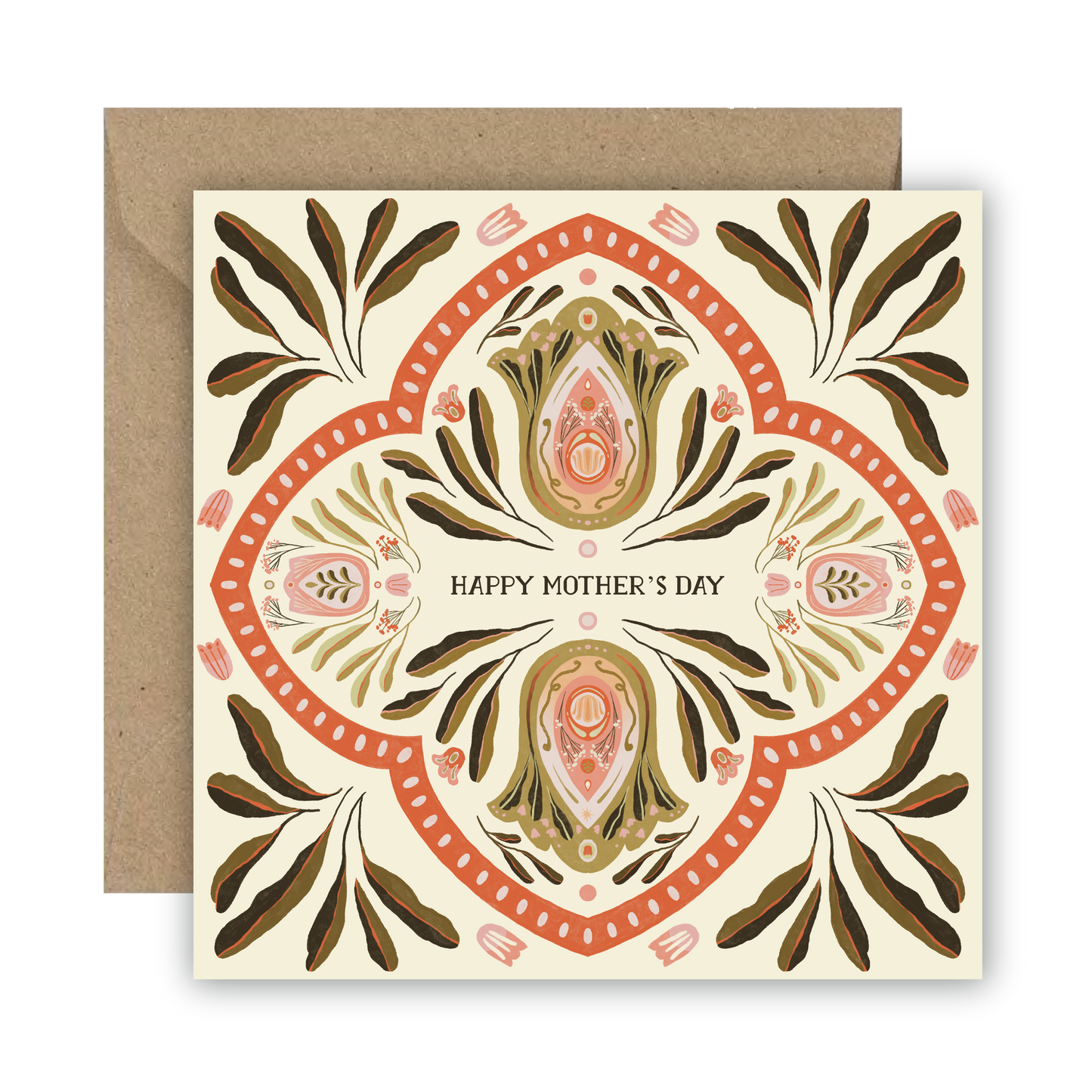 Happy Mother's Day pattern card