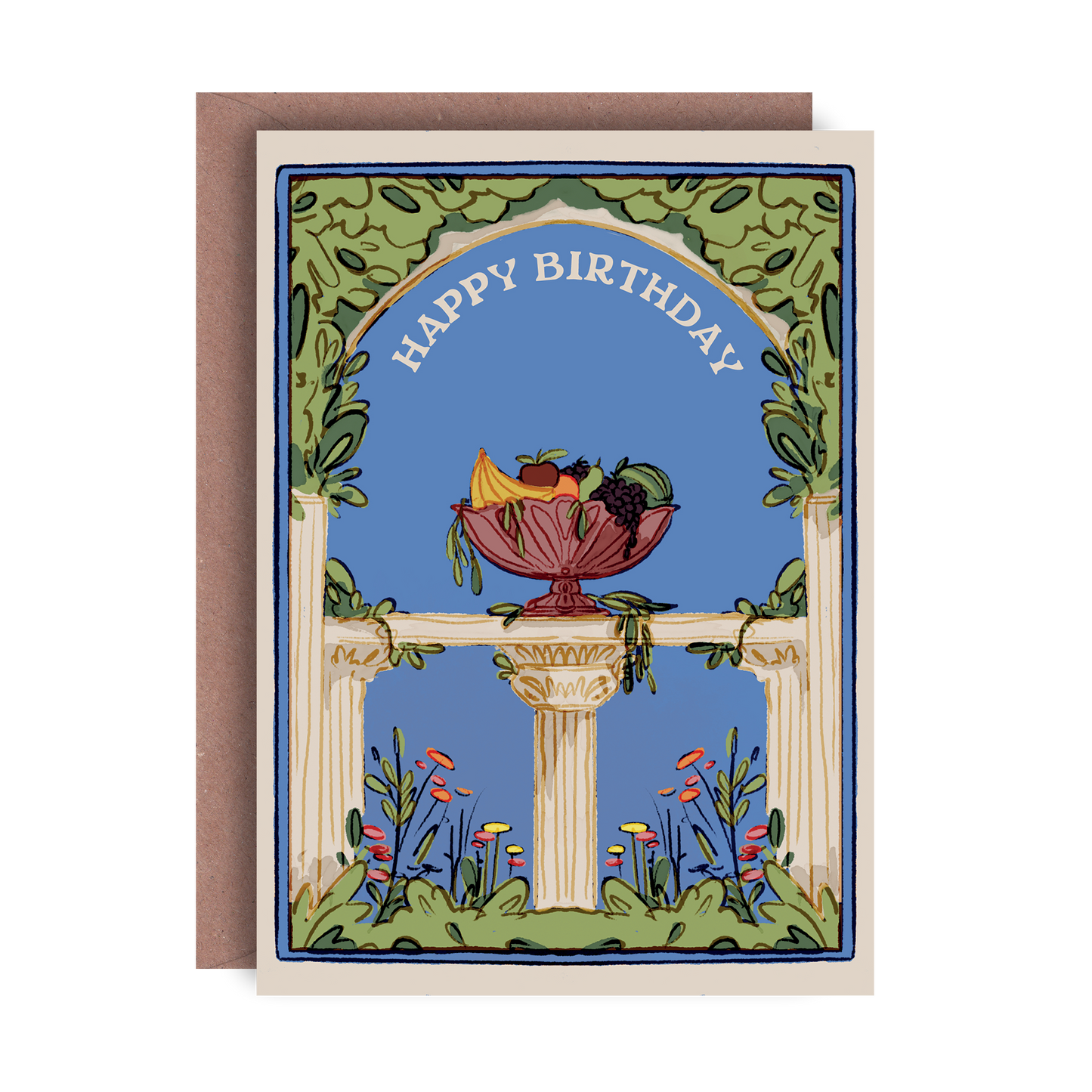 A Collection Of Fruit Greeting Card