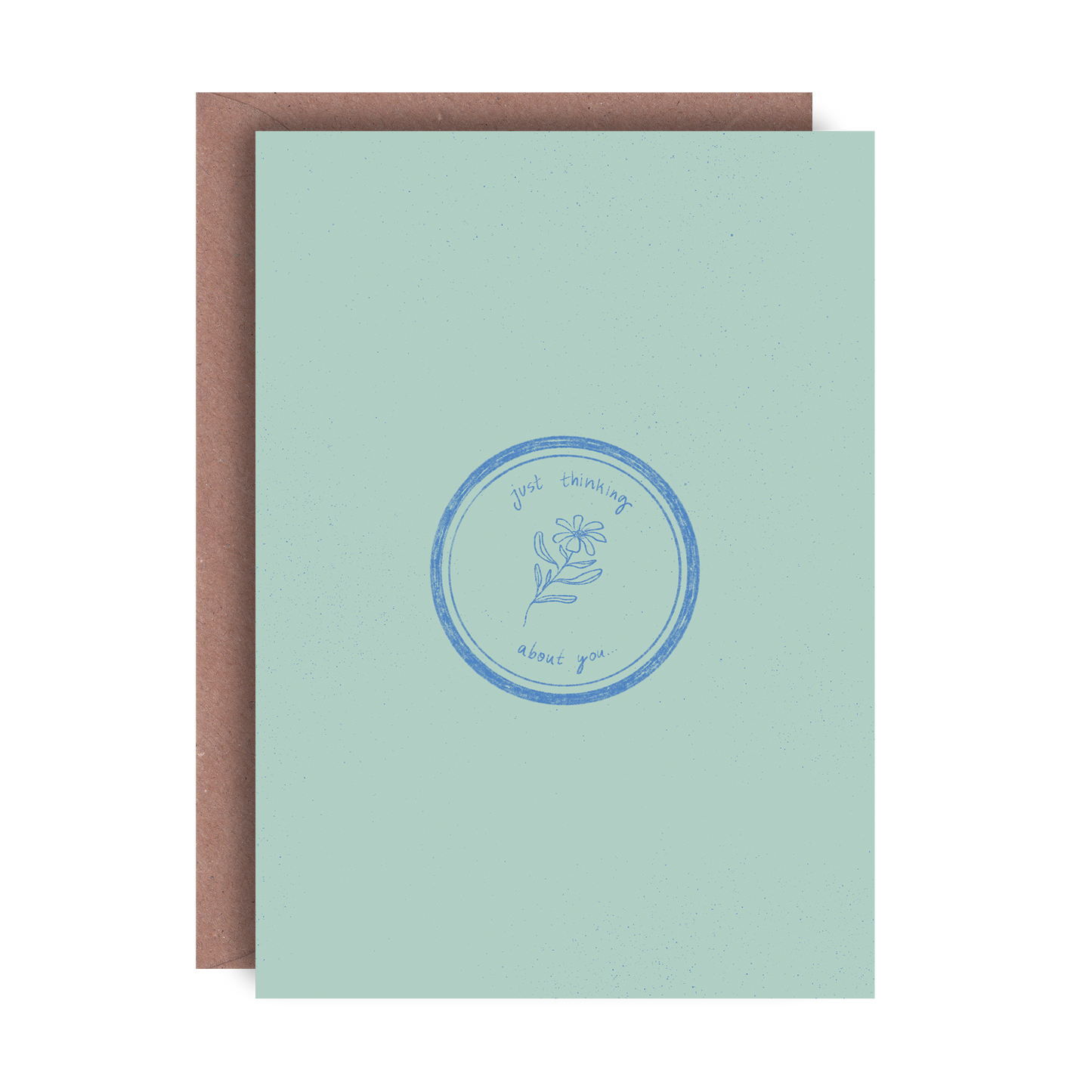 Just Thinking Of You Greeting Card