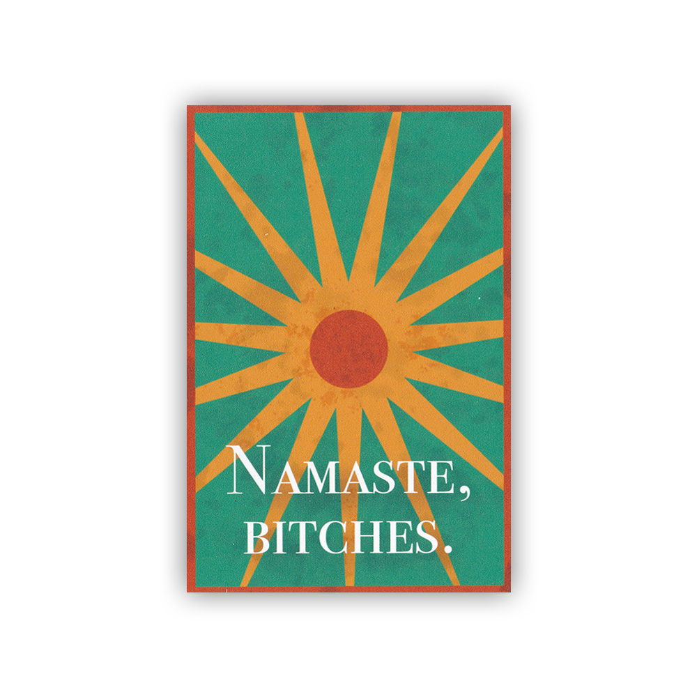 Namaste Sticker
