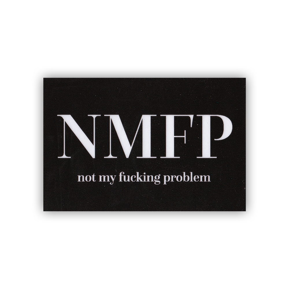 NMFP Transparent Sticker