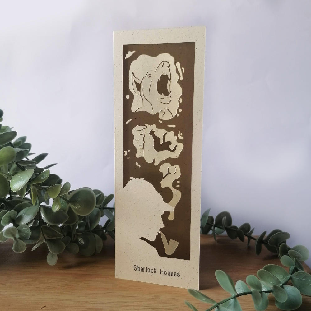 Sherlock Holmes 3d Bookmark