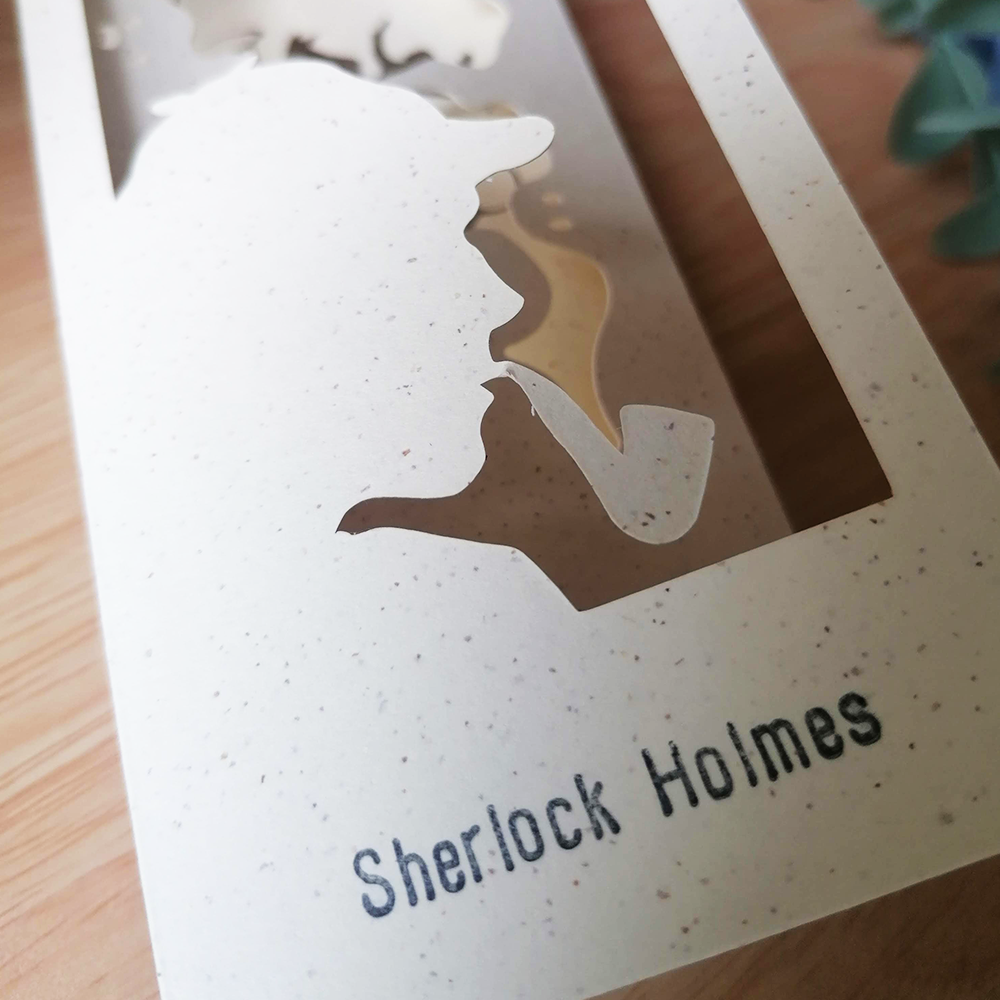 Sherlock Holmes 3d Bookmark