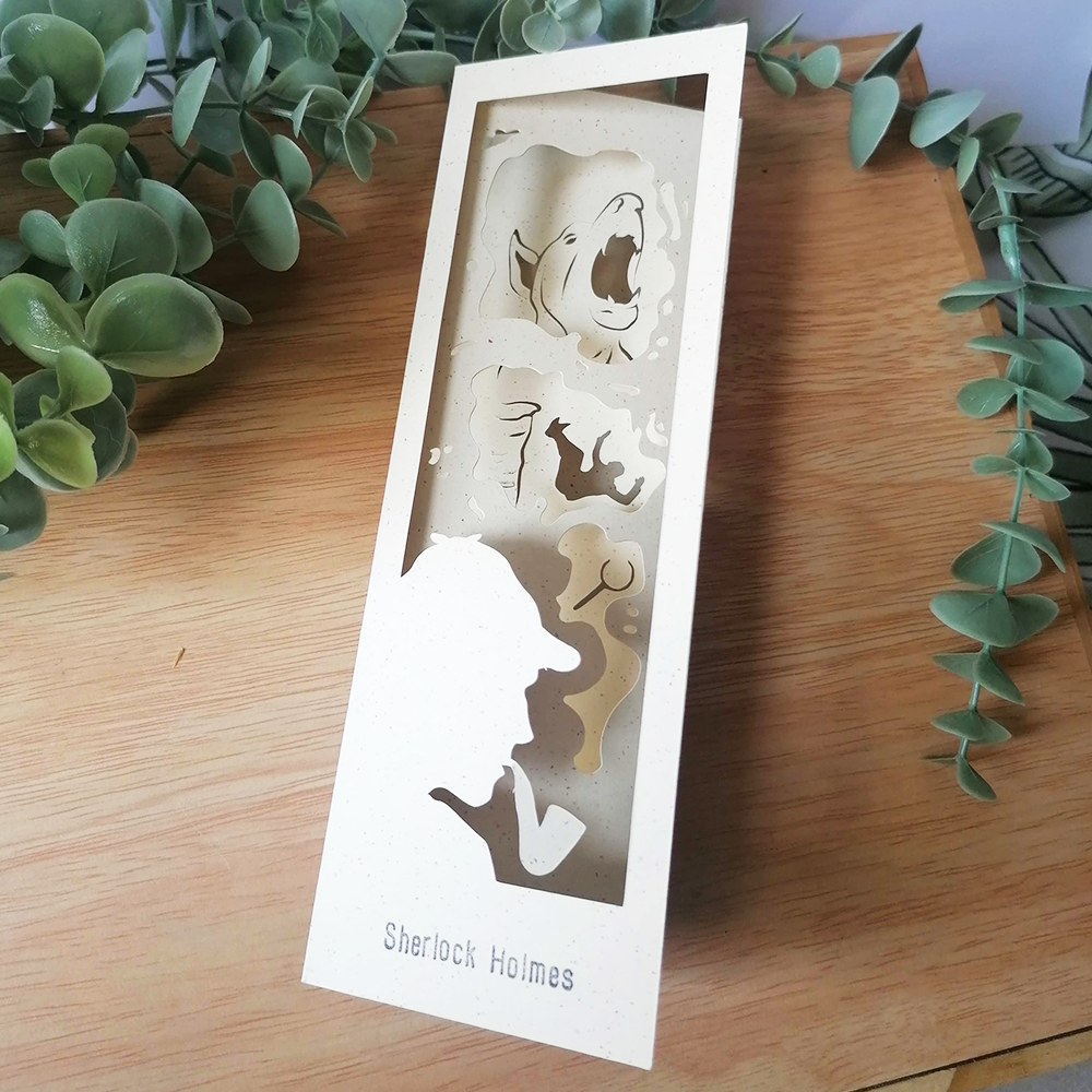Sherlock Holmes 3d Bookmark