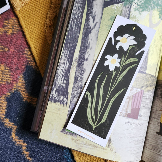 Botanical Narcissus Bookmark