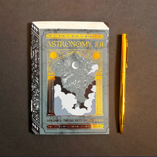 Astronomy 101 Foiled A6 Lined Notebook