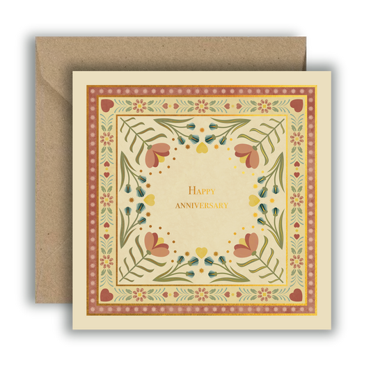 Happy Anniversary Foiled Card