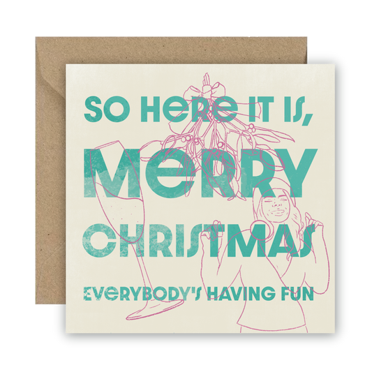 Merry Christmas Greeting Card