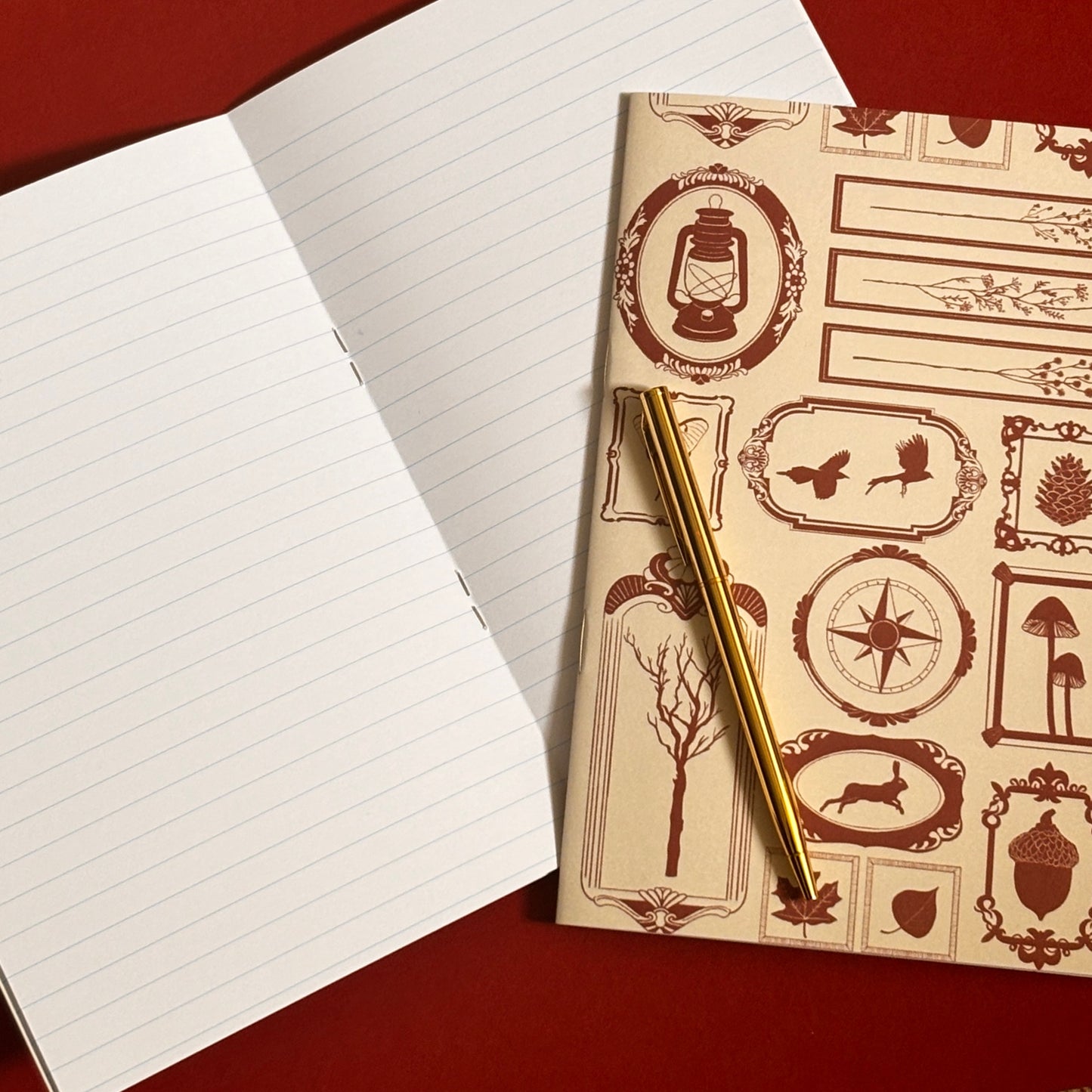 A5 Exploration Frames Lined Notebook