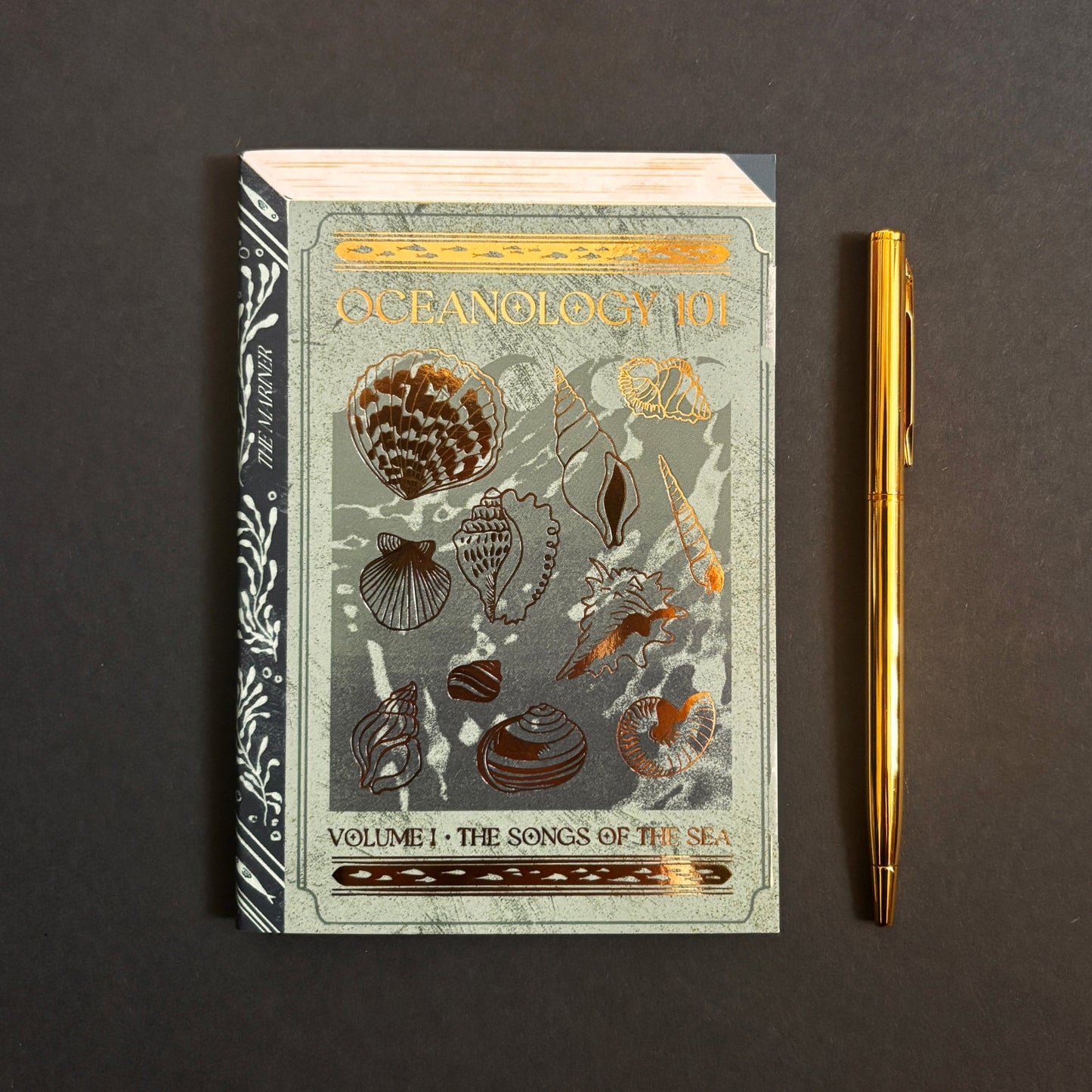 Oceanology 101 Foiled A6 Lined Notebook