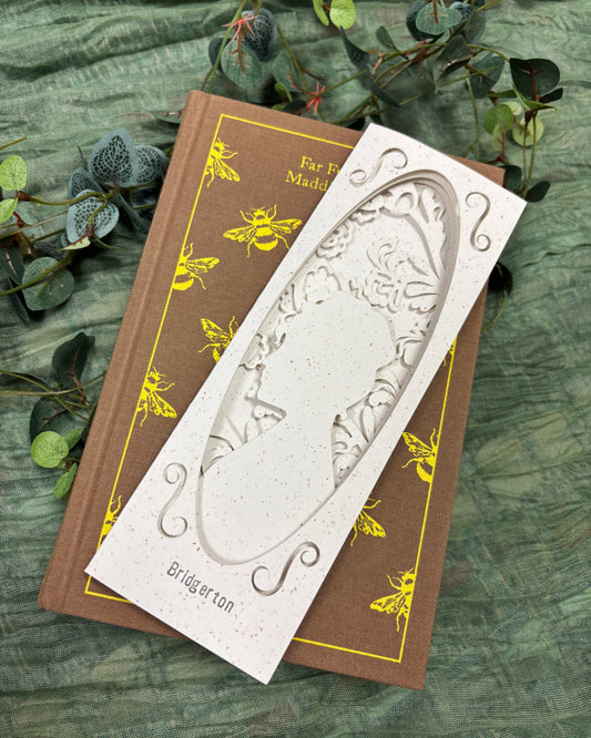 Bridgerton Inspired 3D Paper-cut Bookmark