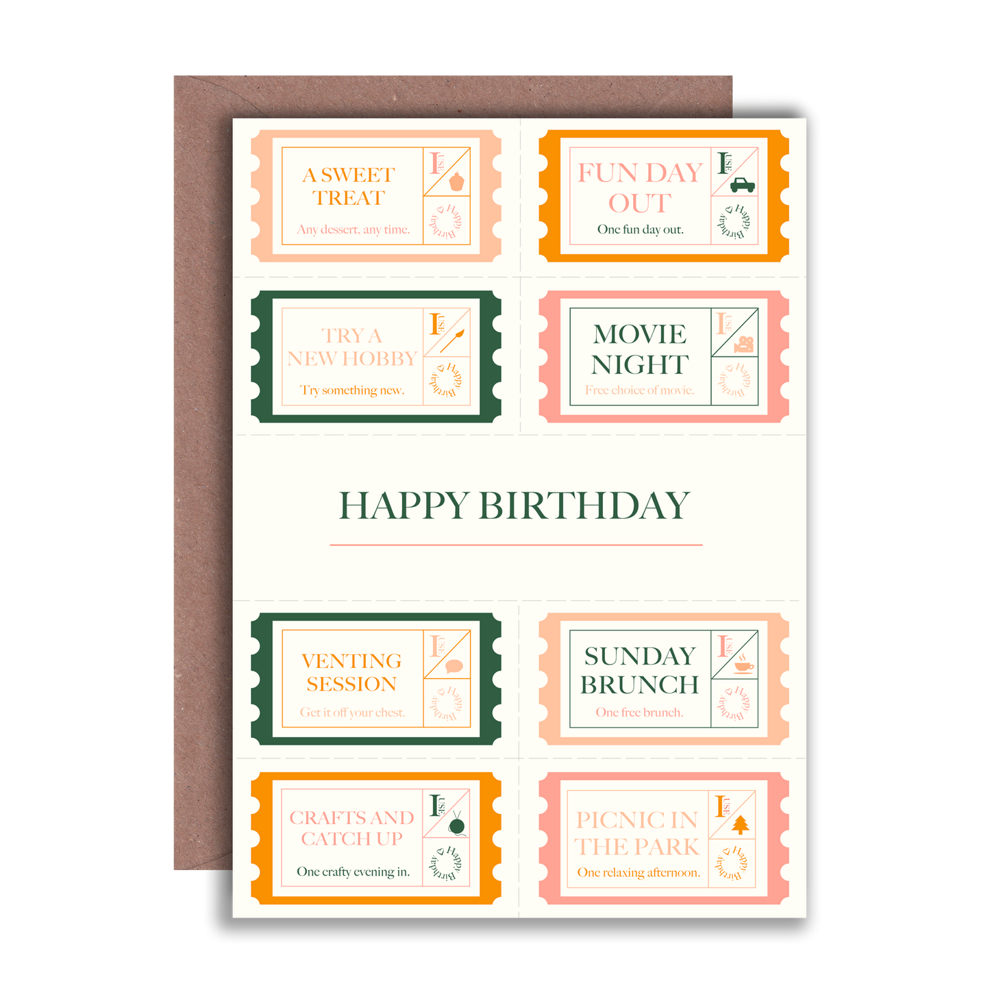 Happy Birthday Voucher Card (2nd version)