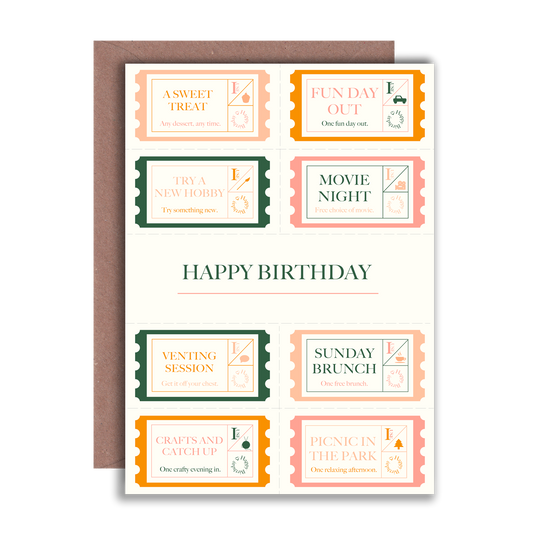 Happy Birthday Voucher Card (2nd version)