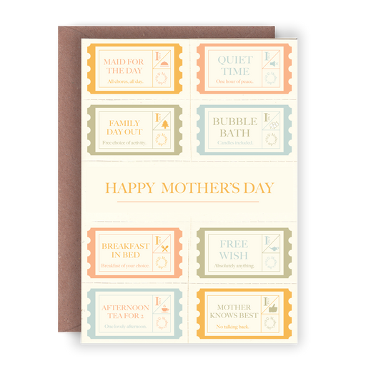 Mother's Day Voucher Card