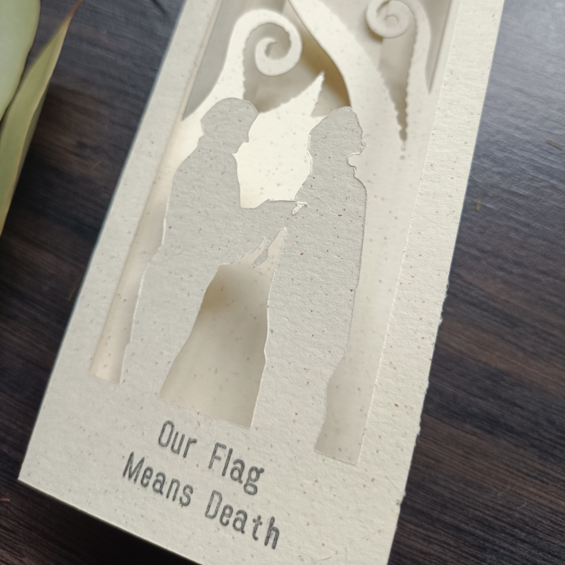 Our Flag Means Death 3D Bookmark – Lione and Sheikh