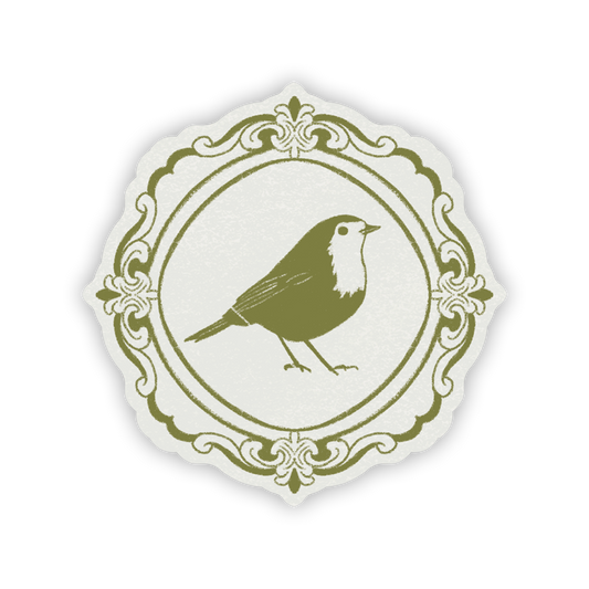 Robin Glossy Sticker