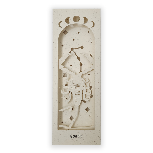 Scorpio zodiac 3D Bookmark
