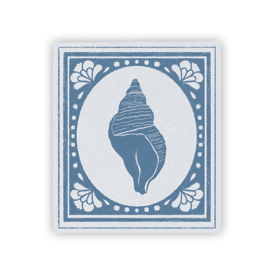 Shell Glossy Sticker