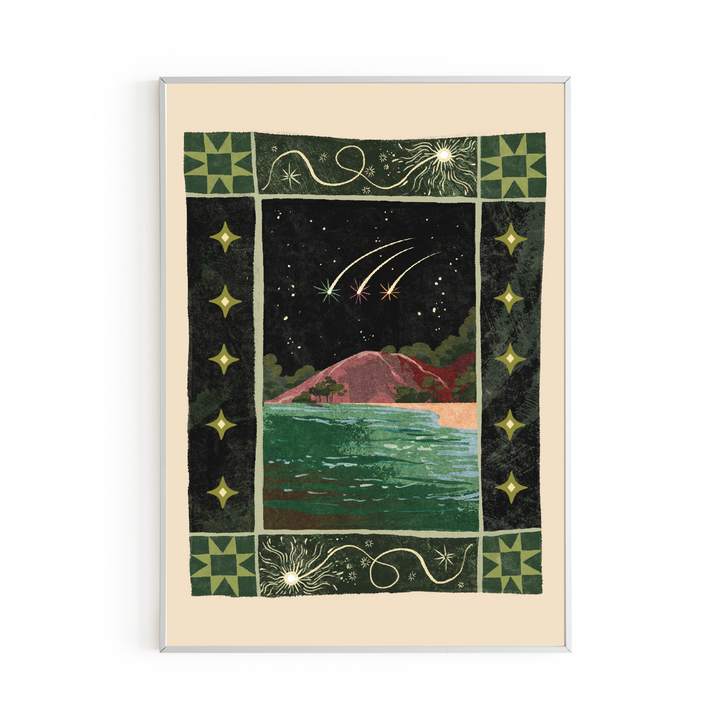 Star Quilt Poster
