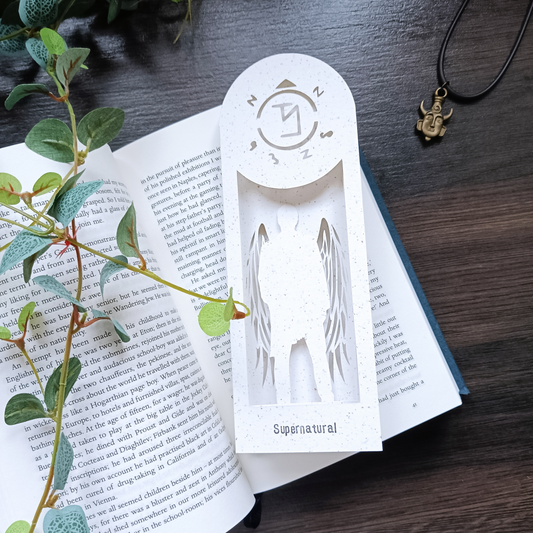 Supernatural Castiel 3D Bookmark