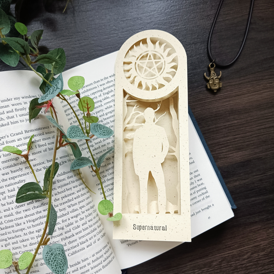 Supernatural Dean Winchester 3D Bookmark