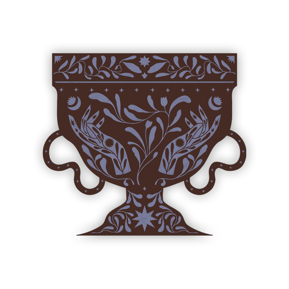 Vase Glossy Sticker