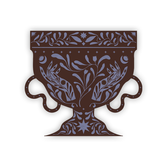 Vase Glossy Sticker