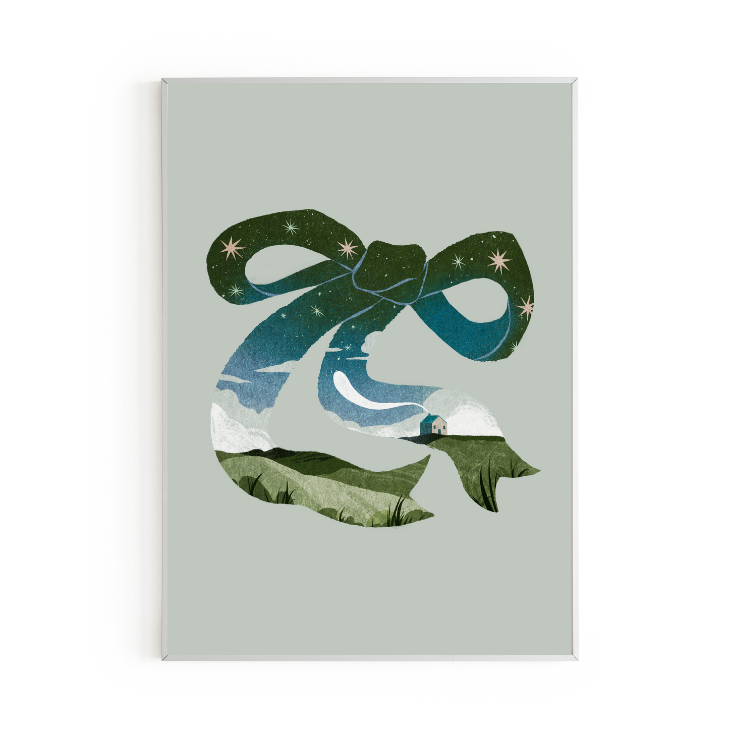 Winter Bow Poster