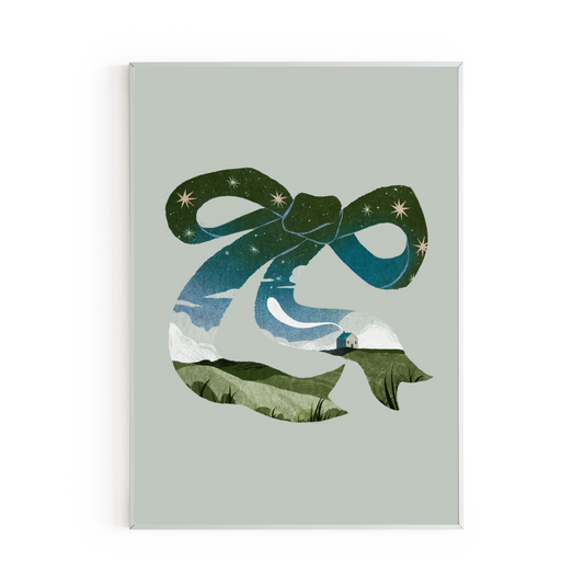 Winter Bow Poster